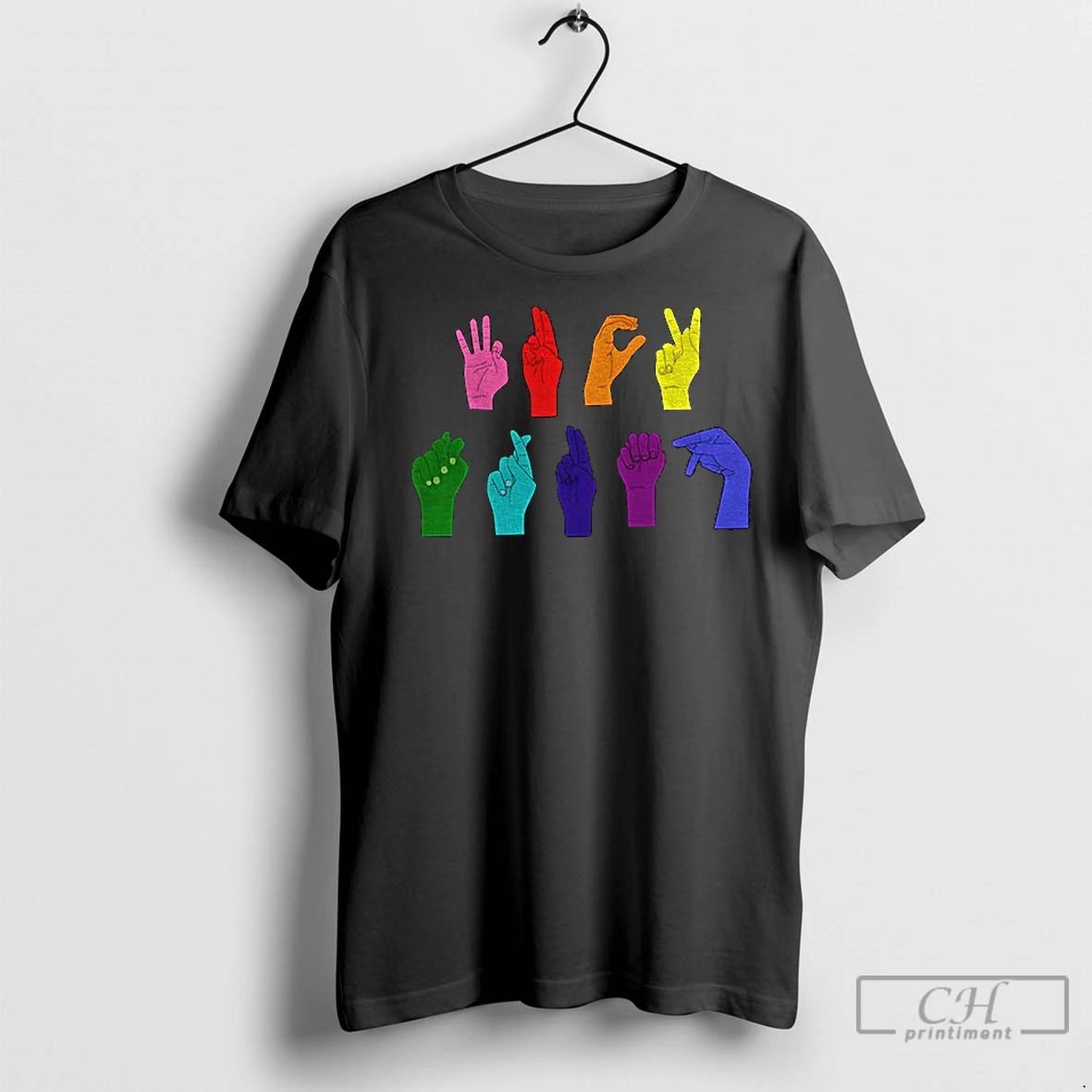 Premium Sign Language Fdt Activist Anti Trump Unisex