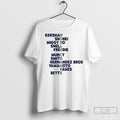 Premium Los Angeles Baseball 2025 World Champs Acrostic Players Names Unisex