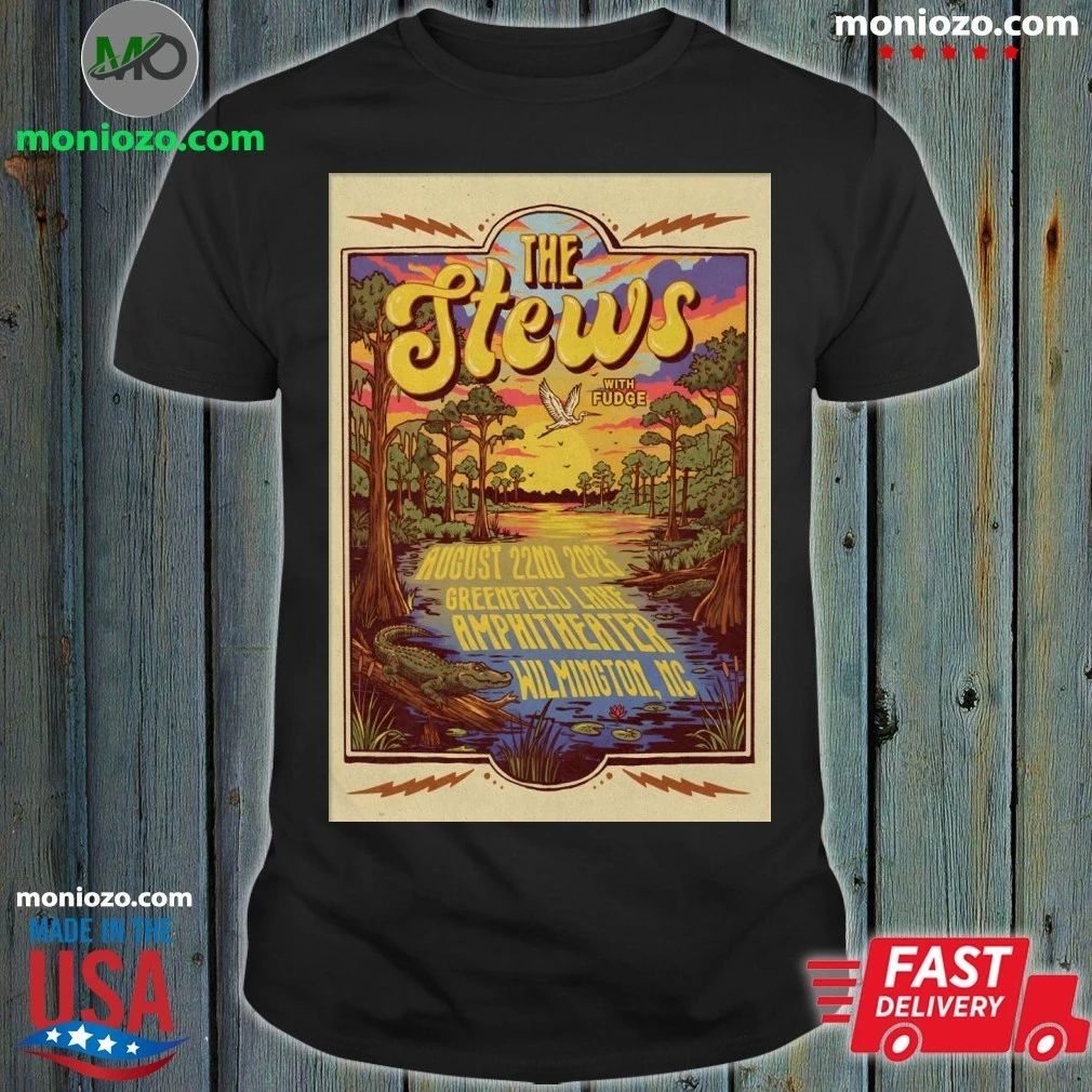 Original The Stews August 22 2026, Wilmington NC Poster Shirt Unisex