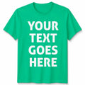 Custom Text Personalised Custom Your Text Design Mens Womens Tee Unisex