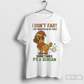 Premium Santa Pug I Dont Fart I Just Whisper In My Pants Christmas Unisex