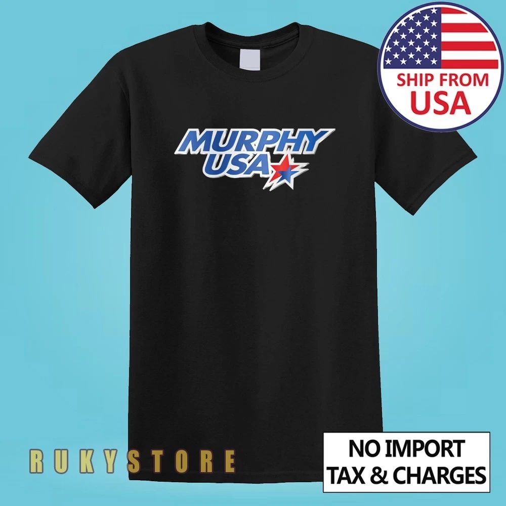 Murphy USA Gasoline Gas Station Car Motorcycle Men's Black Size S-5XL Unisex