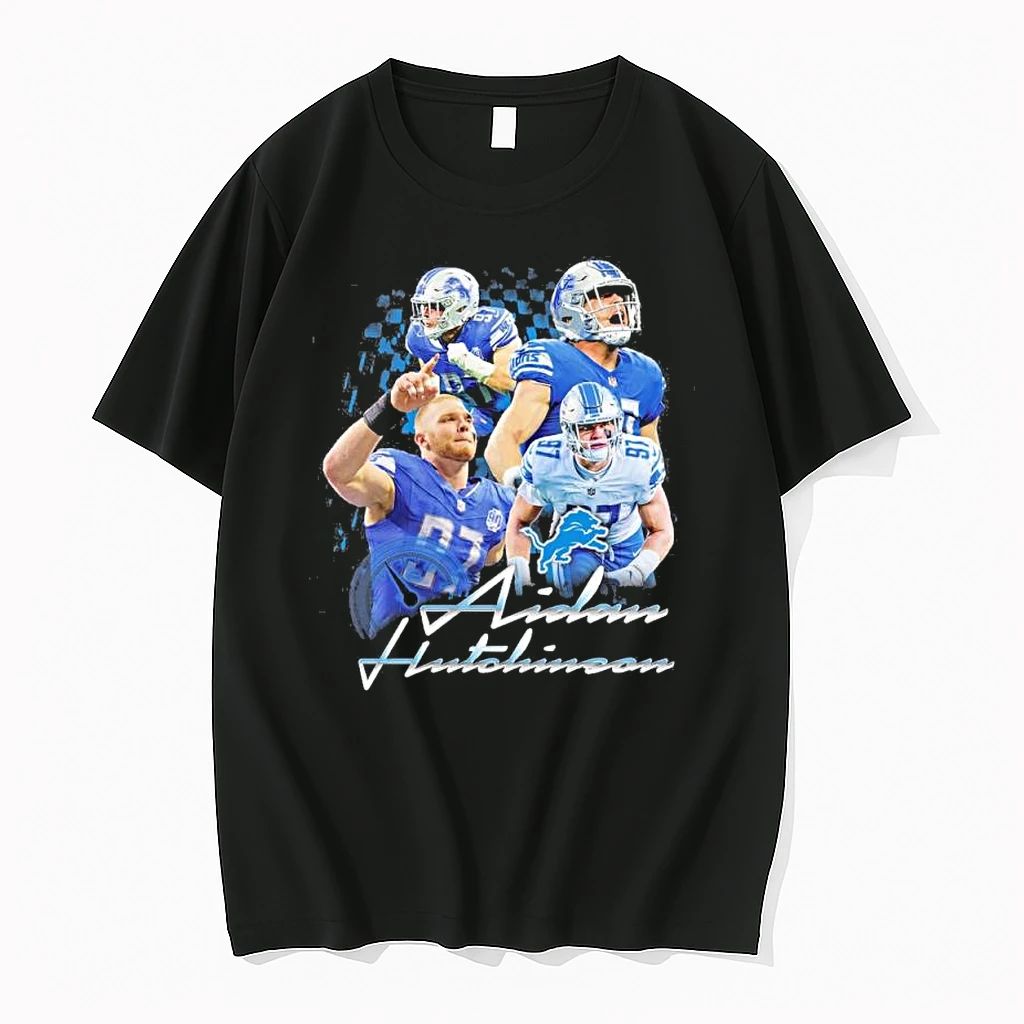 Aidan Hutchinson Detroit Lions Notorious Vintage Tshirts Sweater Unisex