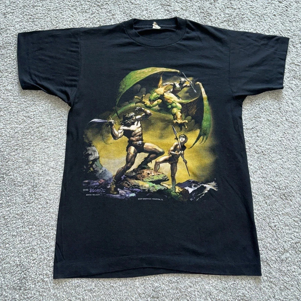 Boris Vallejo Art Fantasy Battle Scene S to 5XL Tee Shirt Unisex