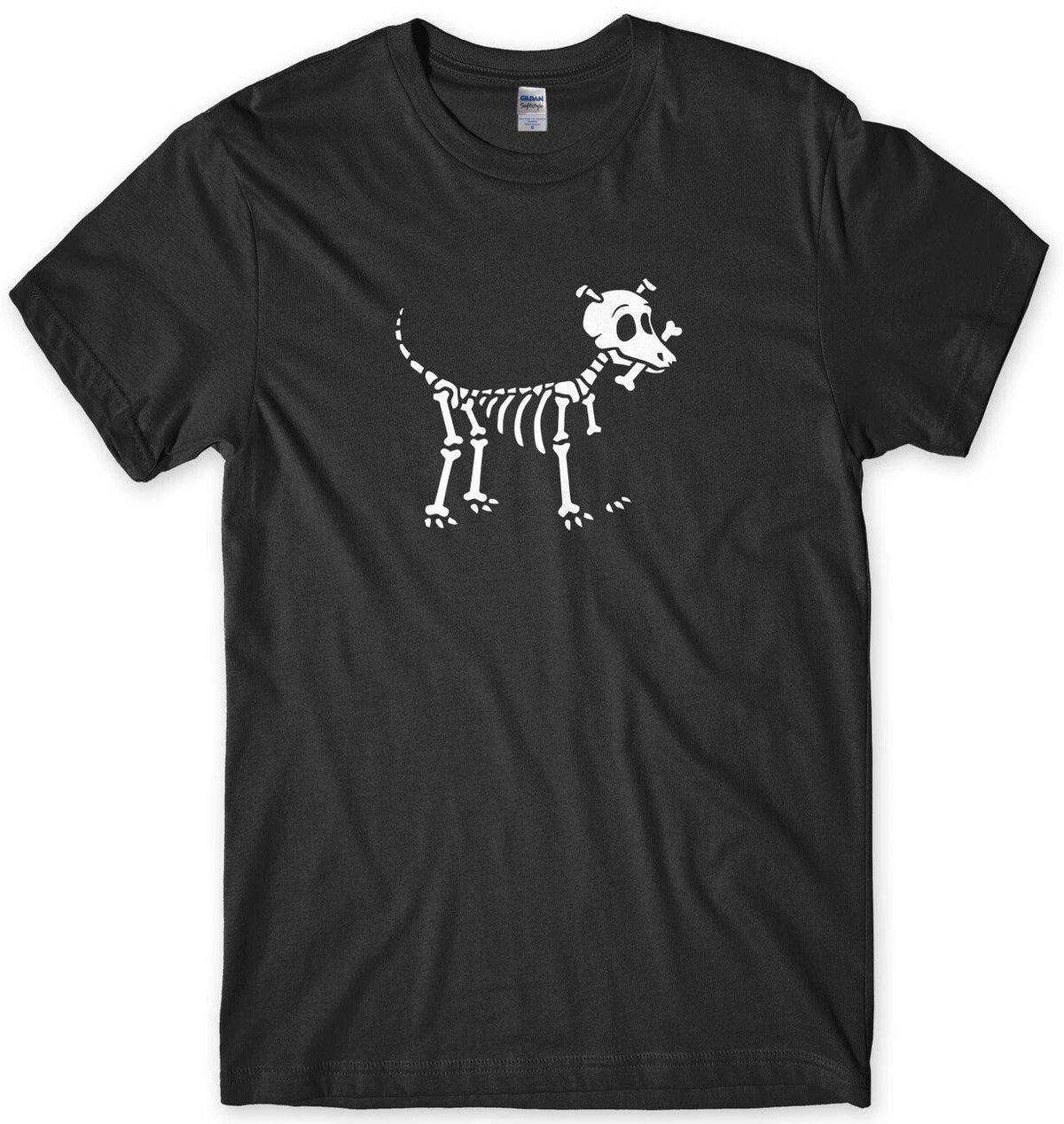 Skeleton Dog & Bone Halloween Mens Funny Unisex Unisex