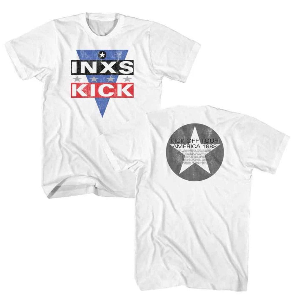 INXS - Kick Off Tour 88 Front and Back Print Unisex