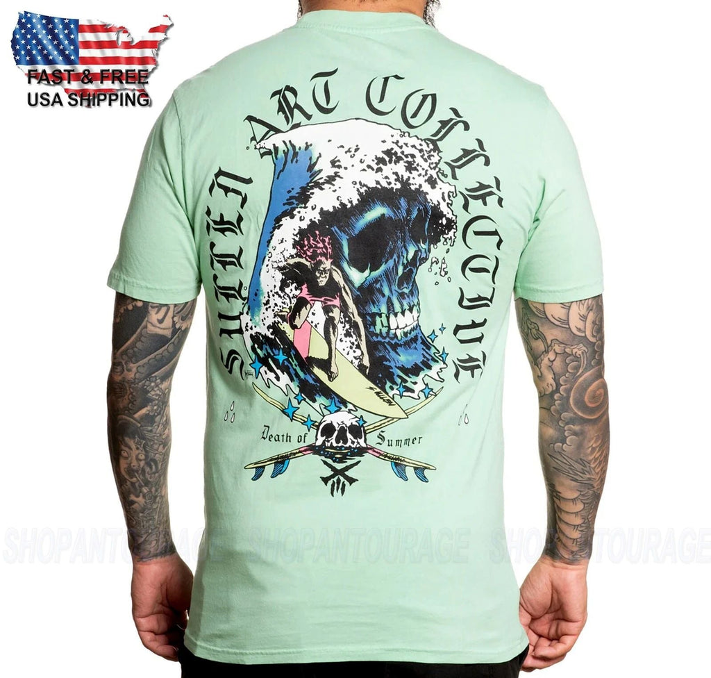 Sullen Art Collective Death Swell Premium SCM6308 Per Uomo Unisex