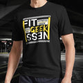New Fitness Geek Active Logo American Funny S to 5XL Unisex