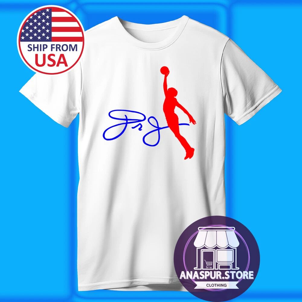 Dr. J Julius Erving Basketball Men's White Size S-5XL Unisex