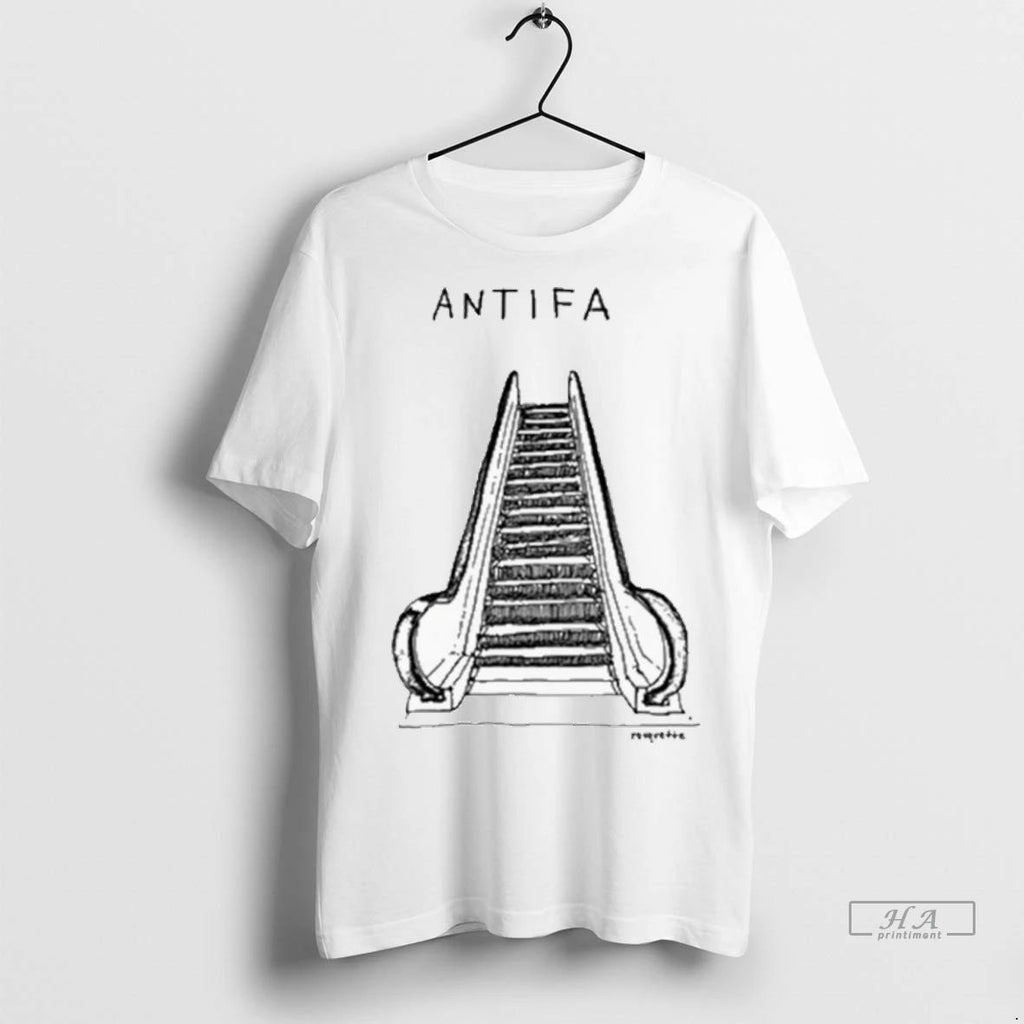 Trendy Antifa Escalator Shirt Sweater Unisex