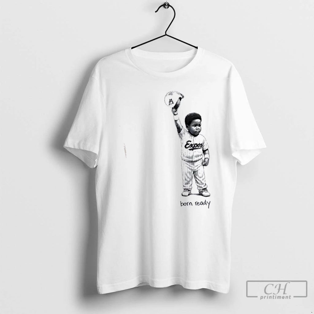 Classic Toronto Blue Jays Vladimir Guerrero Jr I Was Born Ready 2 Sided T Shirts Unisex