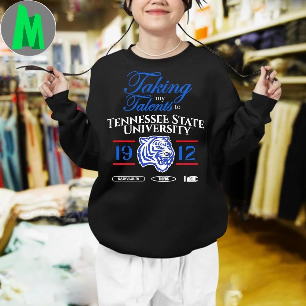 Original Taking My Talents To Tennessee State University Signing Day Logo 2026 Shirt Unisex