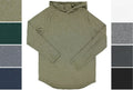 True Classic Men's Hooded , Long Sleeve Lightweight Stretch Heathered Tee Unisex