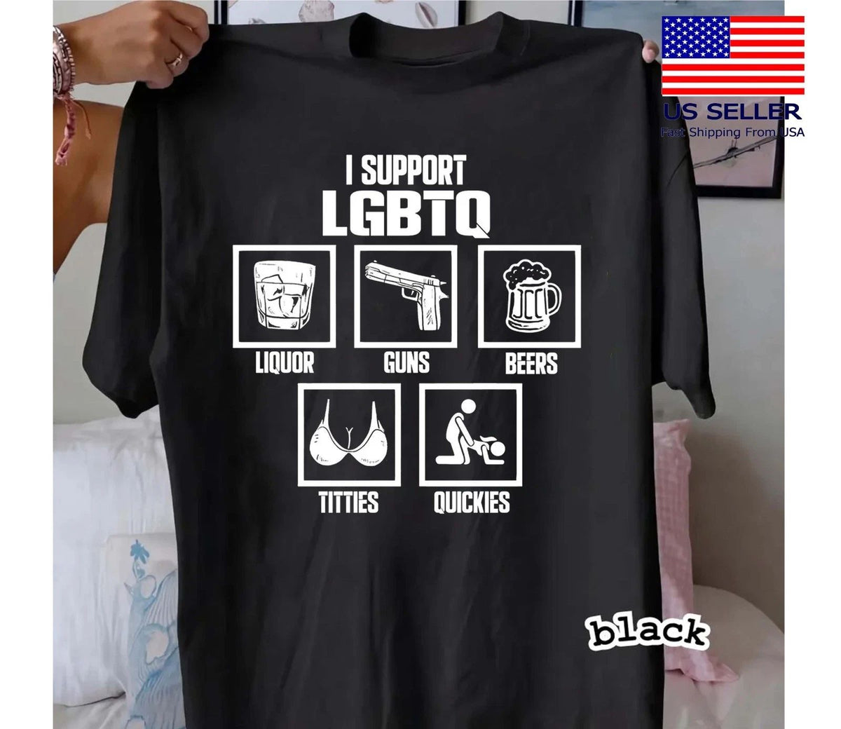 I Support LGBTQ Shirt, Pride Month Unisex