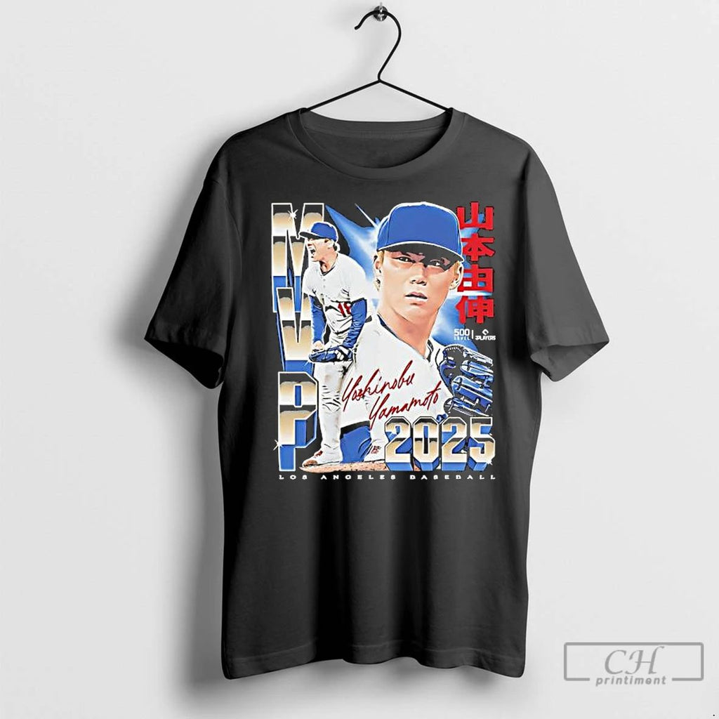 Premium Yoshinobu Yamamoto Los Angeles D 2025 Champs Mvp Unisex