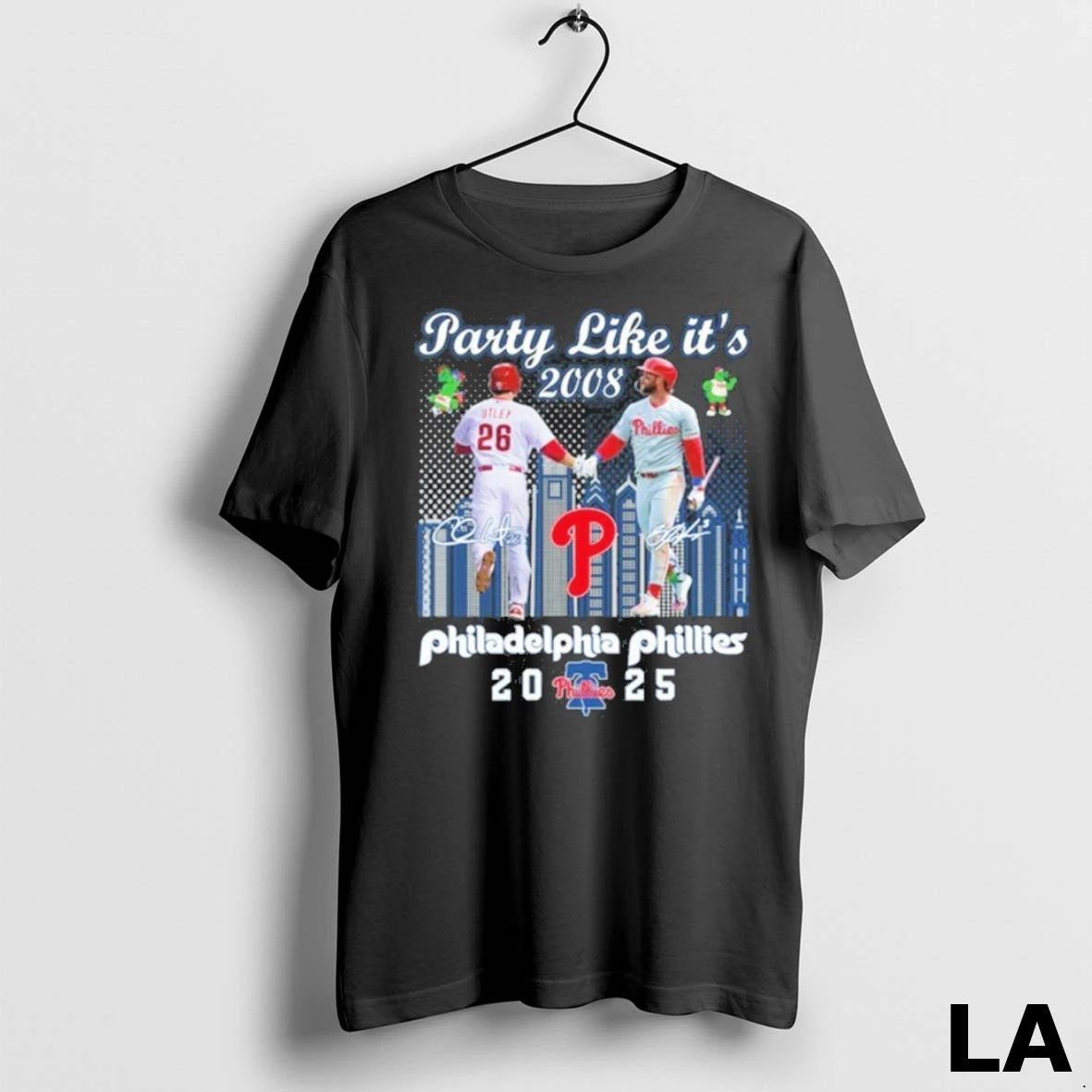 Original Phillies Party Like Its 2008 Player Signature Philadelphia Phillies 2025 Unisex