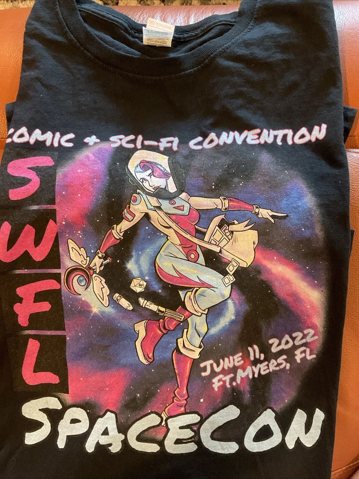 Cómic Sci Fi Space Con Convention 2022 Y Shirt Fruit Of Loom L Unisex