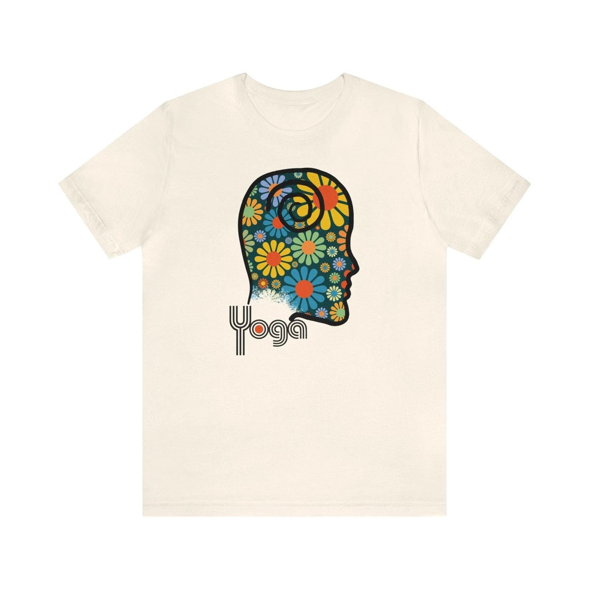Yoga Head - Yoga Inspired Unique Design Short Sleeve Tee Unisex
