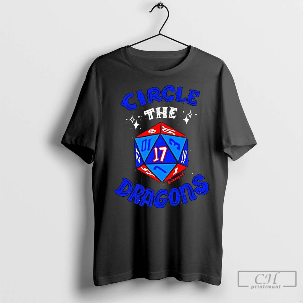 Premium Circle The Dragons D20 Logo Unisex