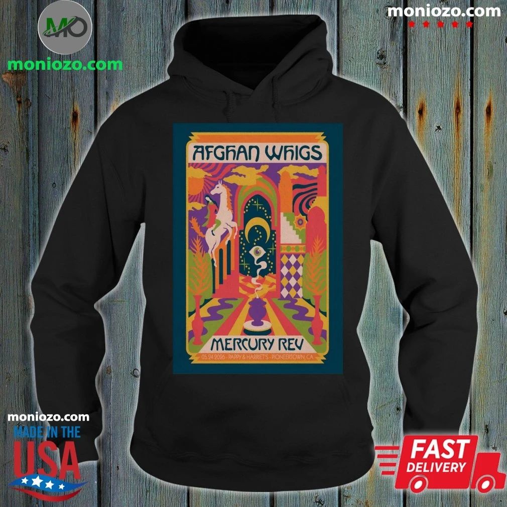 The Afghan Whigs At Pappy-Harriet’s On May 24 2026 Poster Shirt Unisex