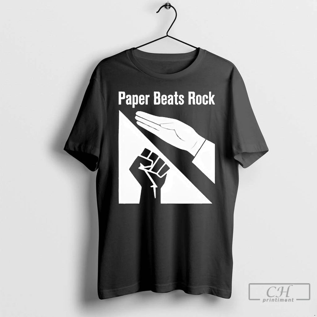 Premium Paper Beats Rock Hand Hand T Shirts Unisex