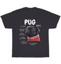 Cute Kawaii Funny Black Pug Dog Rules Dogs Pet Puppy Lover Unisex Gift Unisex
