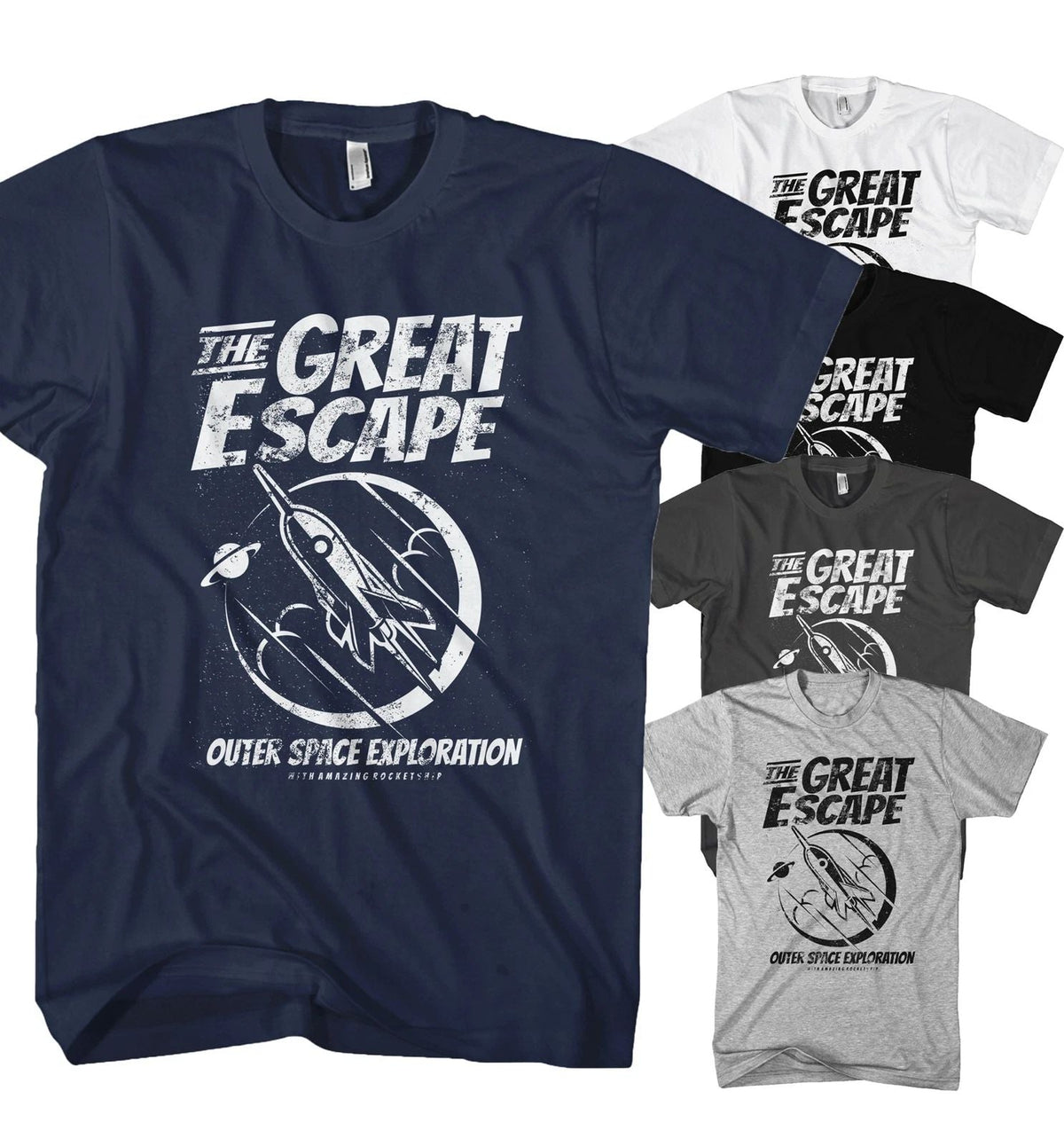 Mens Great Escape Space Fly Retro GS2420 Unisex