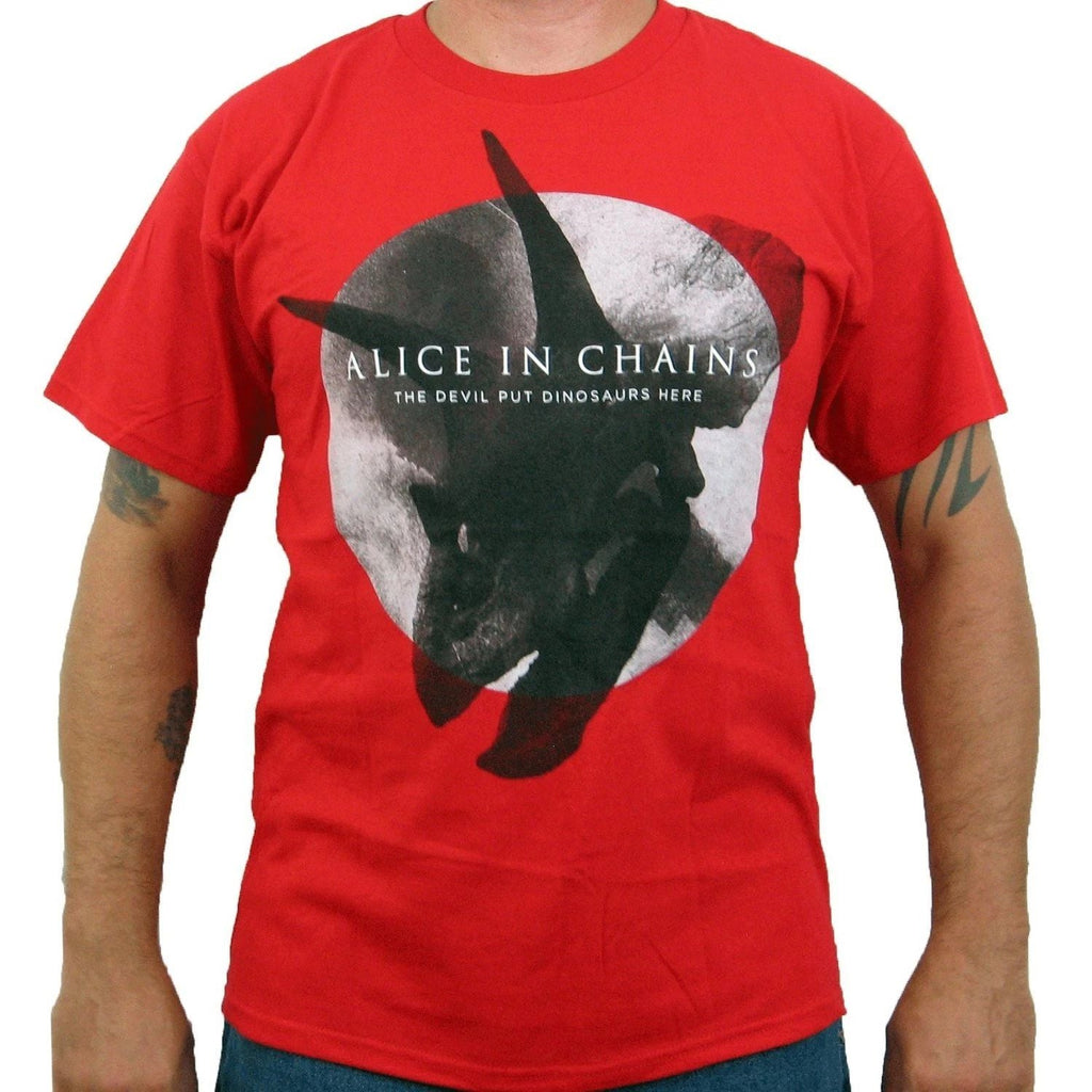 New: Red ALICE IN CHAINS The Devil Put The Dinosaurs Here Concert , S Unisex