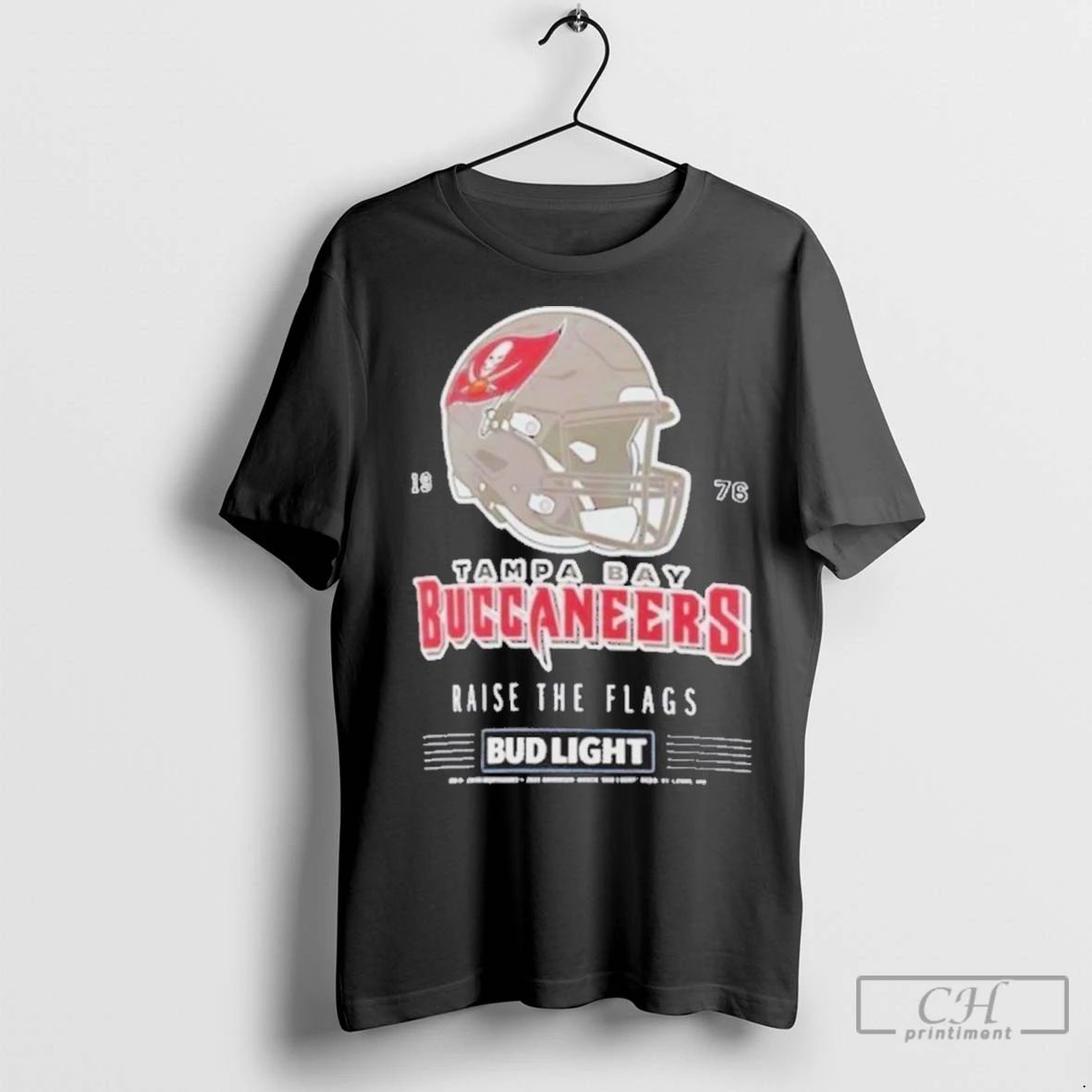 Premium Bud Light X Tampa Bay Buccaneers Raise The Flags Helmet Unisex