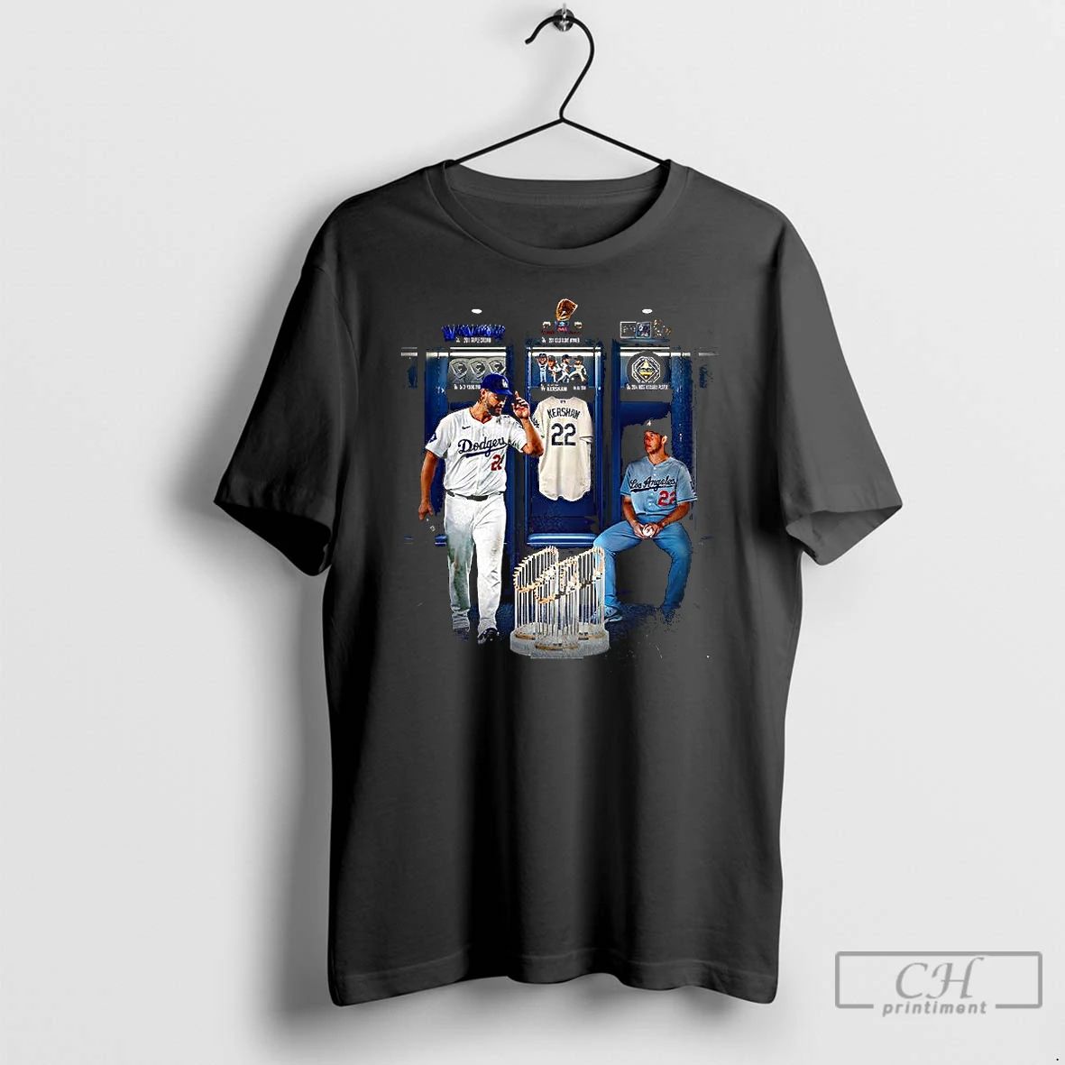 Classic Clayton Kershaw Locker Room Los Angeles Dodgers 2025 World Series Champion Unisex