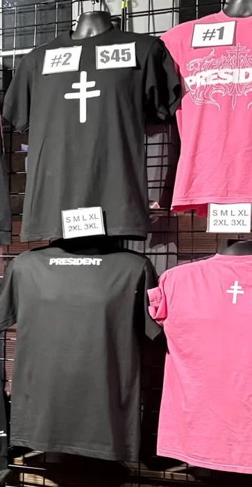 President "President Logo" Merch Tour 2026 Size S-5Xl Unisex