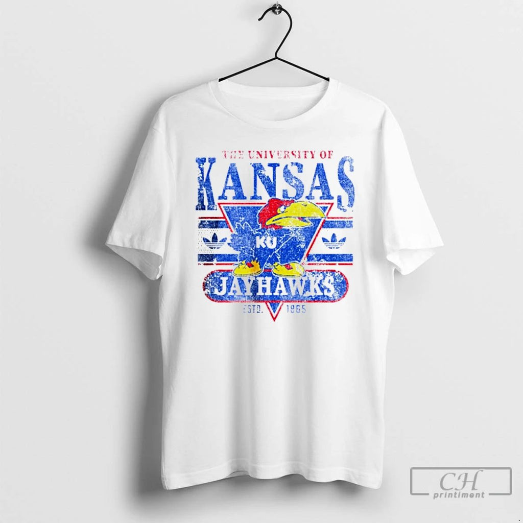 Premium The University Of Kansas Jayhawks Mascot Est 1865 T Shirts Unisex