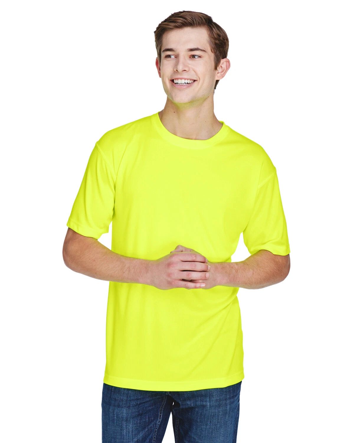 UltraClub Men's Cool & Dry Short Sleeves Wholesale Performance 8620 Unisex