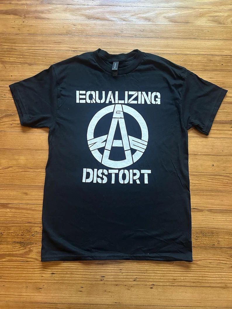 GAUZE Equalizing Distort 2 Japanese Hardcore Punk Band Merch Tee UK Unisex