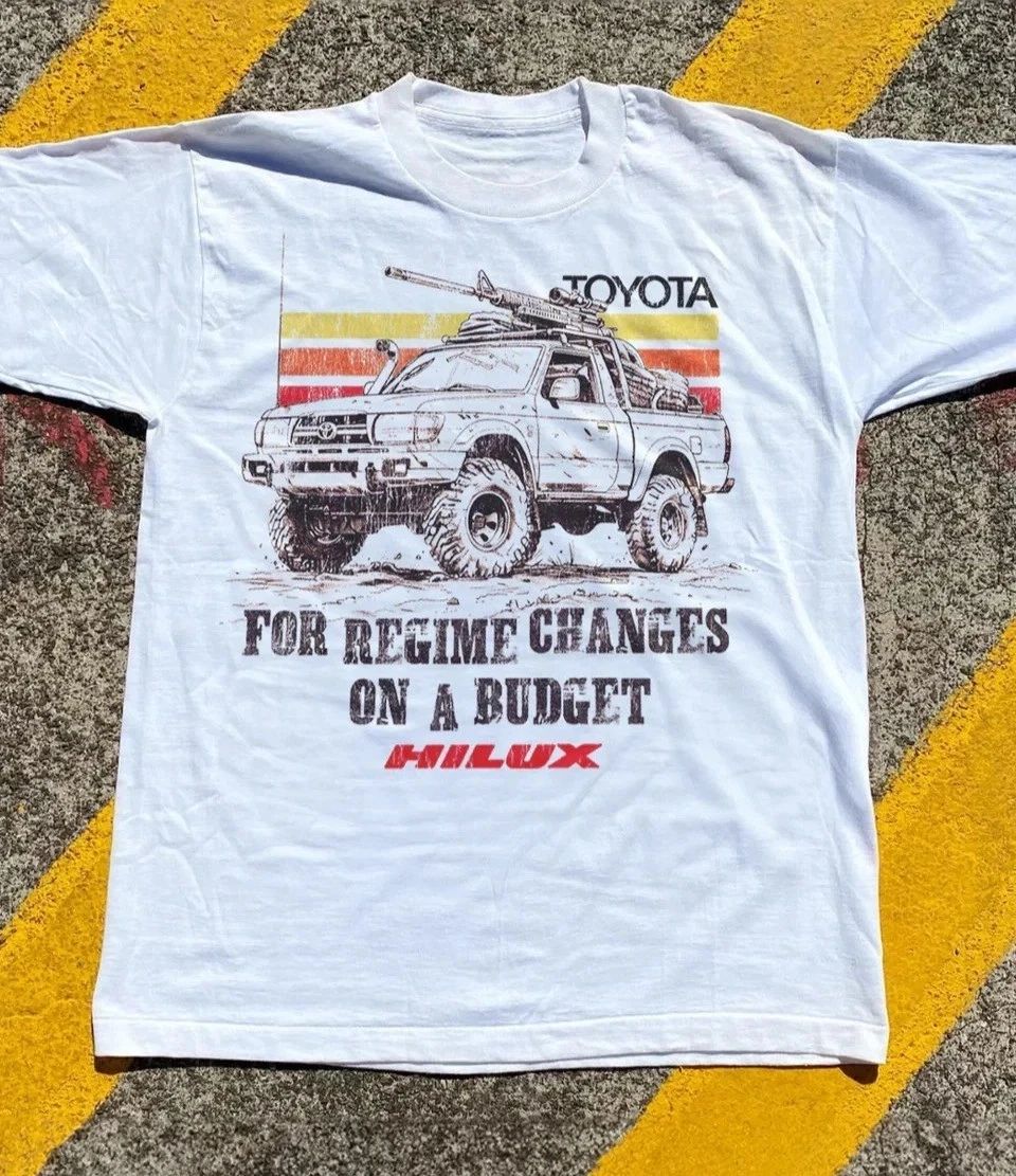 Toyotas For Regime Changes On A Budget Hilux Militia Heavyweight Unisex