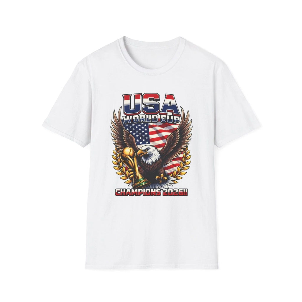 USA Eagle with Flag | American Patriot Graphic Tee Unisex