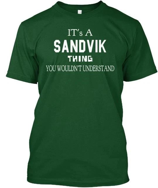 Sandvik Tee Made in the USA Size S to 5XL Unisex