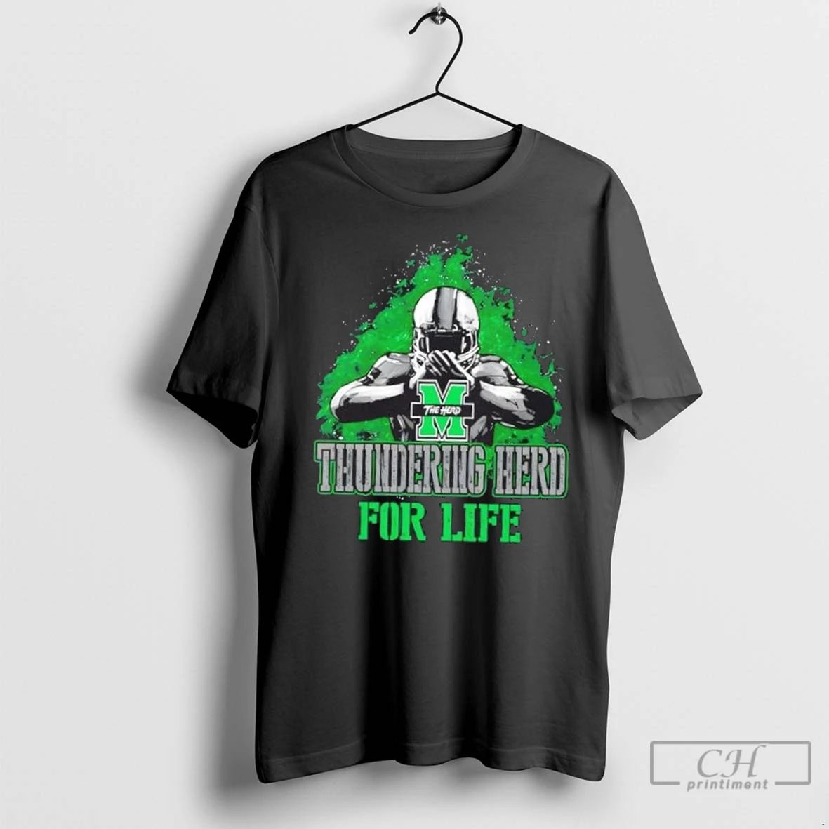 Premium Marshall Thundering Herd Football For Life Unisex