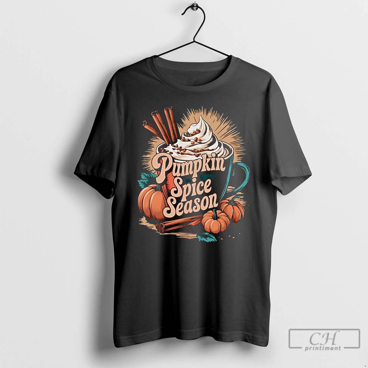 Classic Pumpkin Spice Season Halloween T Shirts Unisex