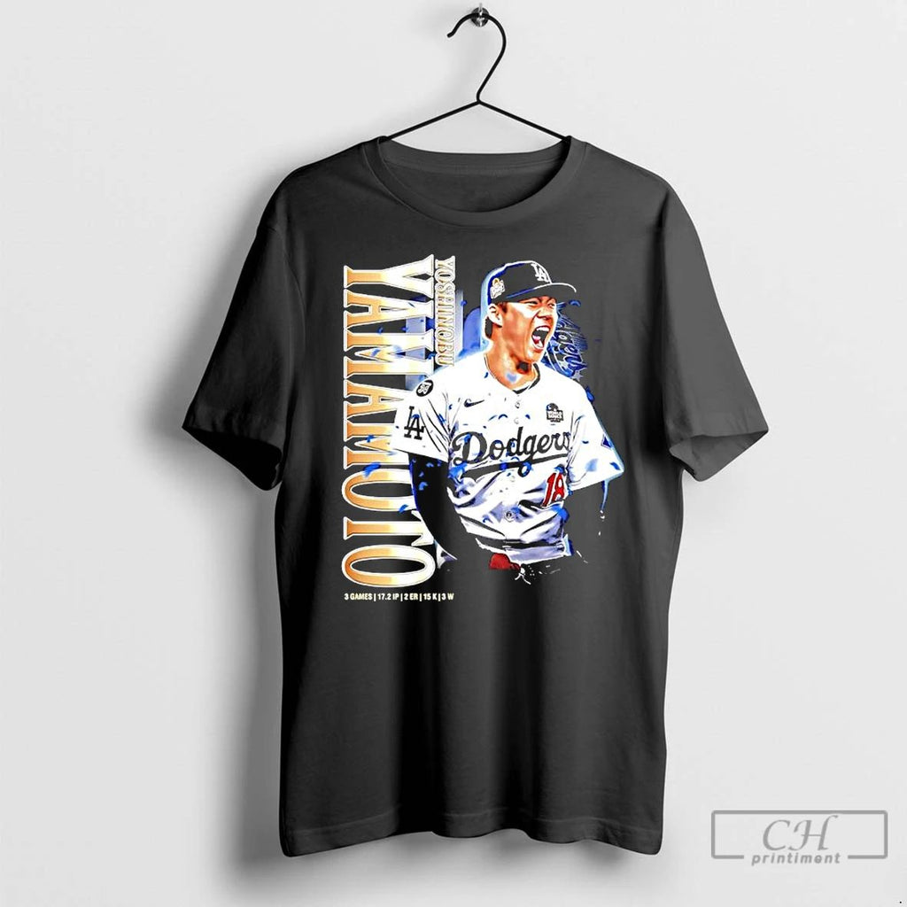 Premium Yoshinobu Yamamoto La Dodgers Most Valuable Player World Champs 2025 Unisex