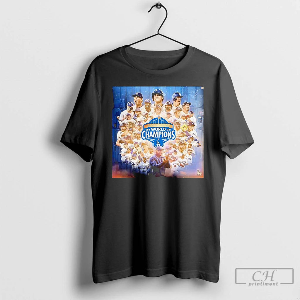 Classic Dodgers Dynasty Jobs Finished Back 2 Back World Series Champions T Shirts Unisex