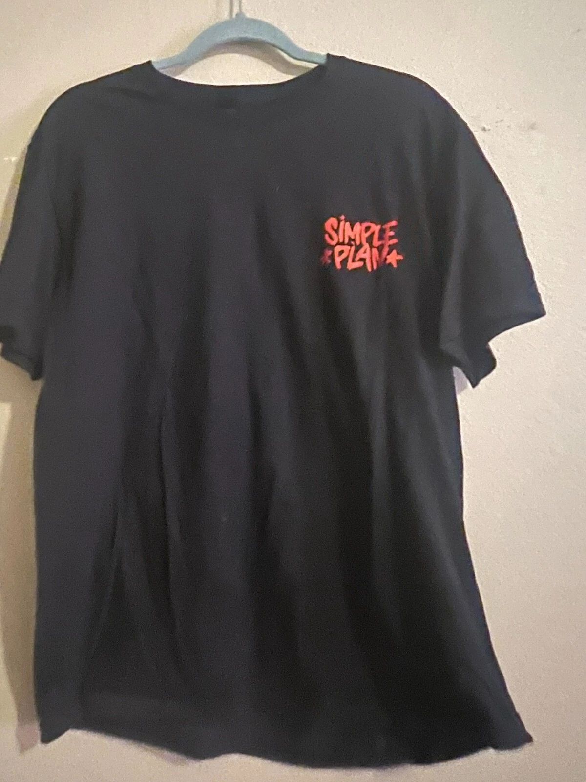Simple Plan Band T Shirt for 2023-2024 Tour Unisex