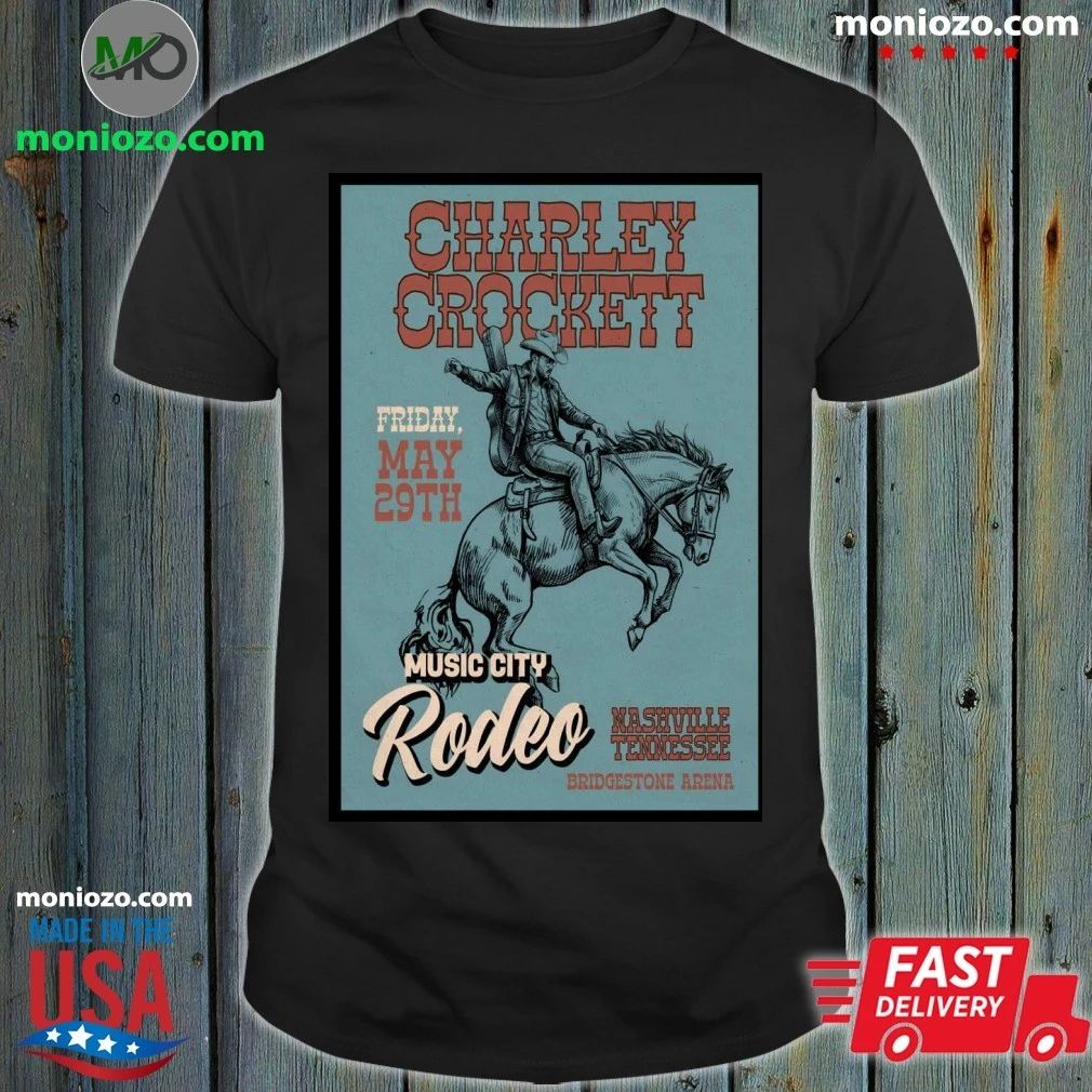 Charley Crockett In Nashville TN On May 29 2026 Poster Shirt Unisex