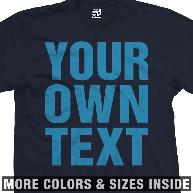 Custom Oversized Text | Large Loud Personalized Band Logo Design Print Unisex
