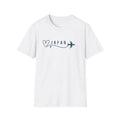 Custom Travel Tee, Personalized Location T Shirt with Custom Destination, Light Unisex
