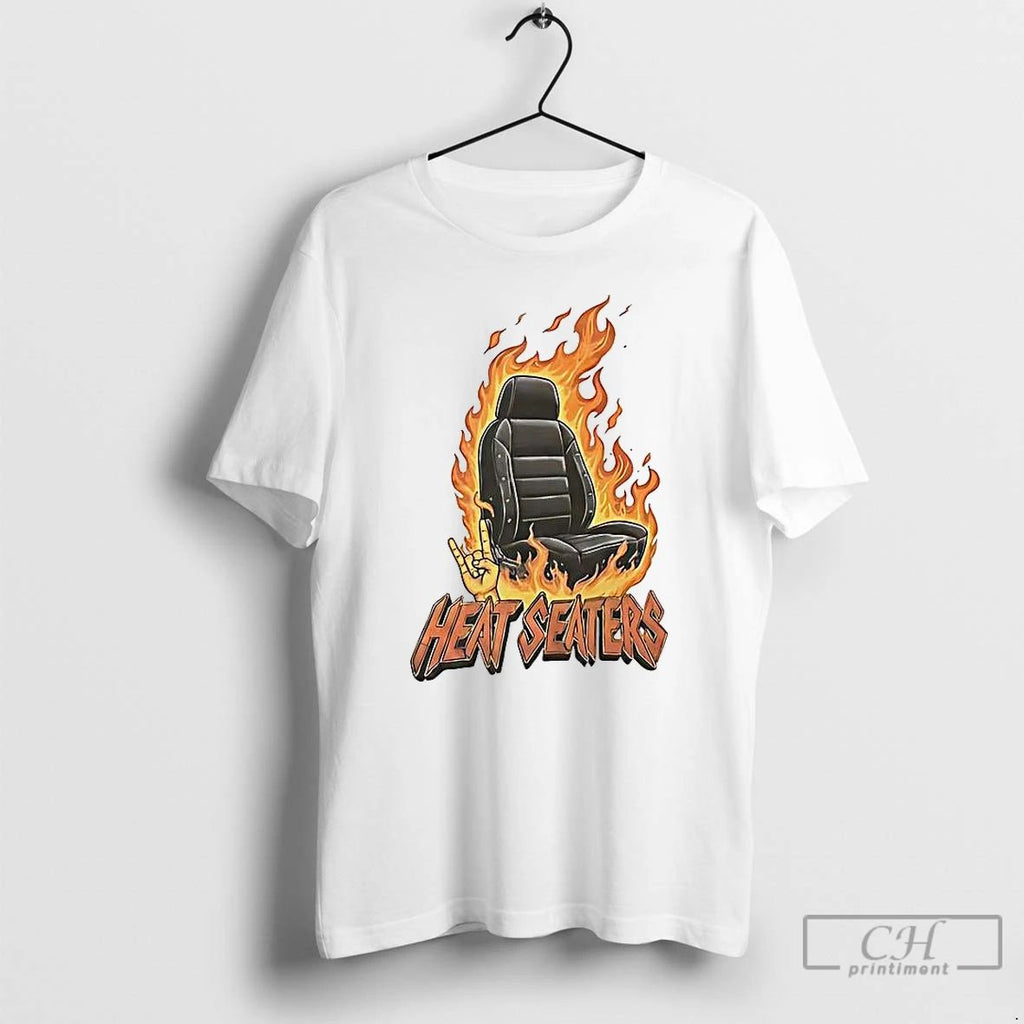 Premium Heat Seaters Fire T Shirts Unisex