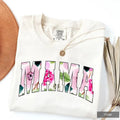 Coquette Aesthetic Floral Mama Comfort Tee Unisex