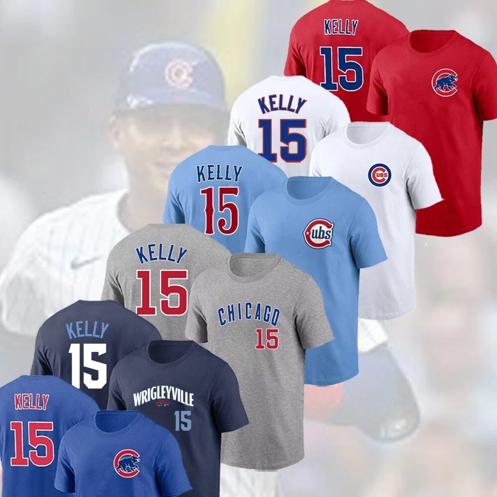 SALE 30% - Carson Kelly #15 Chicago Cub Name & Number Player Fans Gift Fastship Unisex