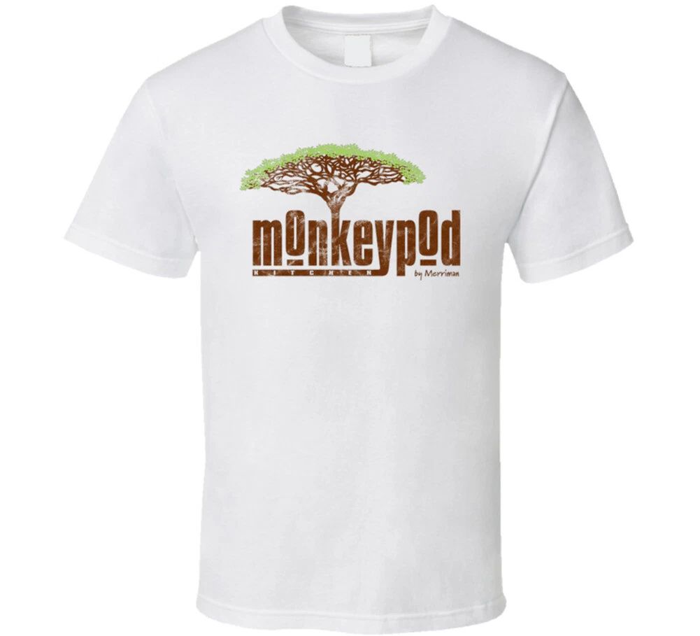 Monkeypod Kitchen Maui Hawaii Restaurant Worn Look T Shirt Unisex