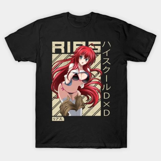 Anime Rias Gremorye Waifu T Shirt Size S - 5XL Gift For Friends Unisex